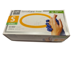 Gants d'examen nitrile pour peaux sensibles